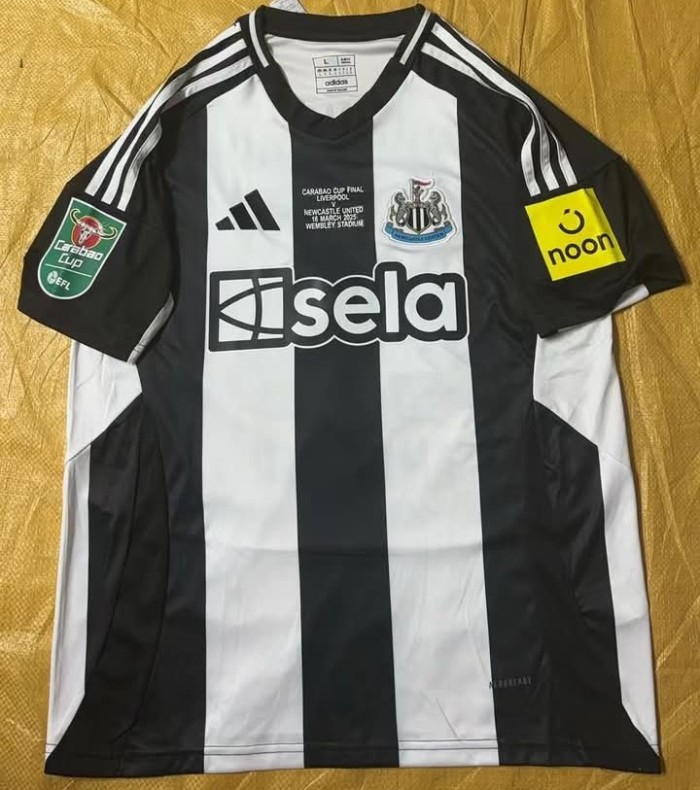 24/25 Newcastle Carabao Cup Winners Shirt