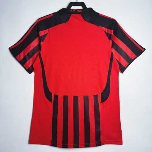 Retro 08/09  AC milan home football jersey