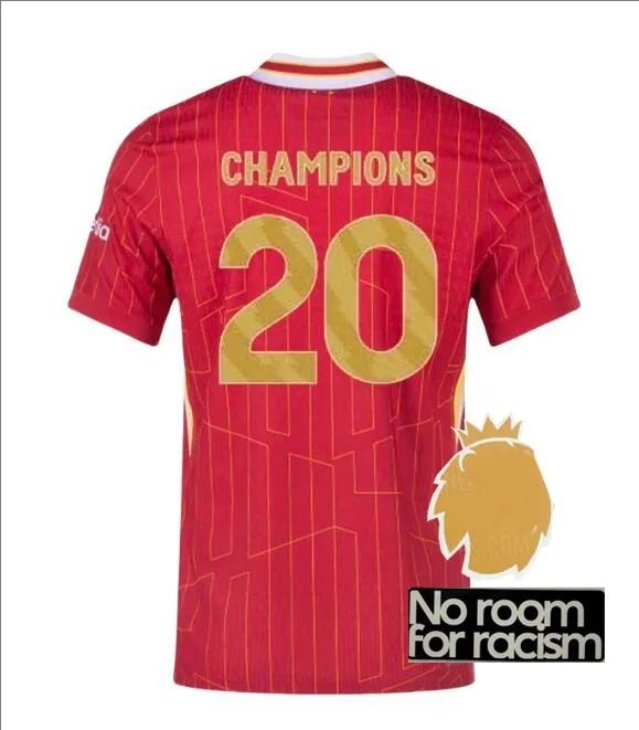 24/25 liverpool champions football Jersey