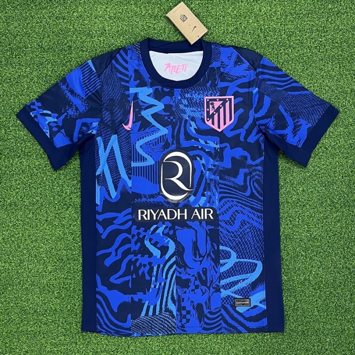 24/25 Atletico Madrid third football Jersey