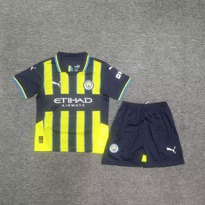 24/25 Manchester City Away kids kit