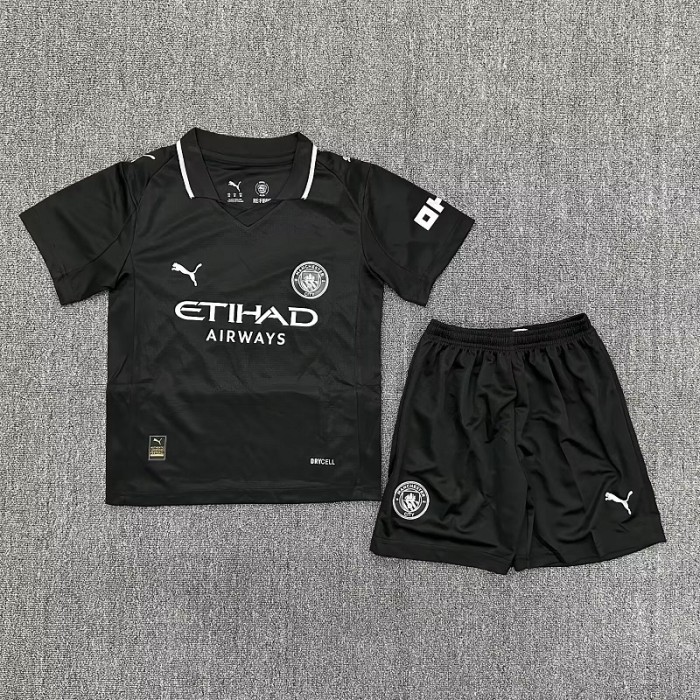 25/26 Manchester City third kids kit