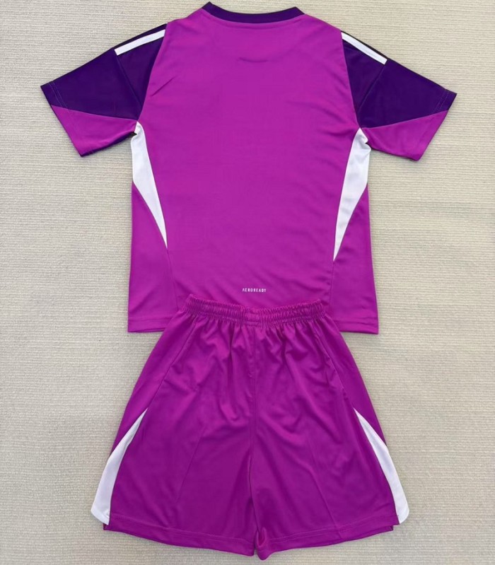 25/26 Real Madrid goalkeeper Adult Set Purple