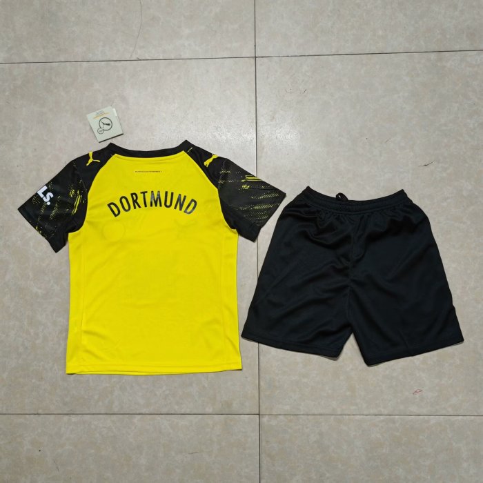 25/26 Borussia Dortmund home kids kit