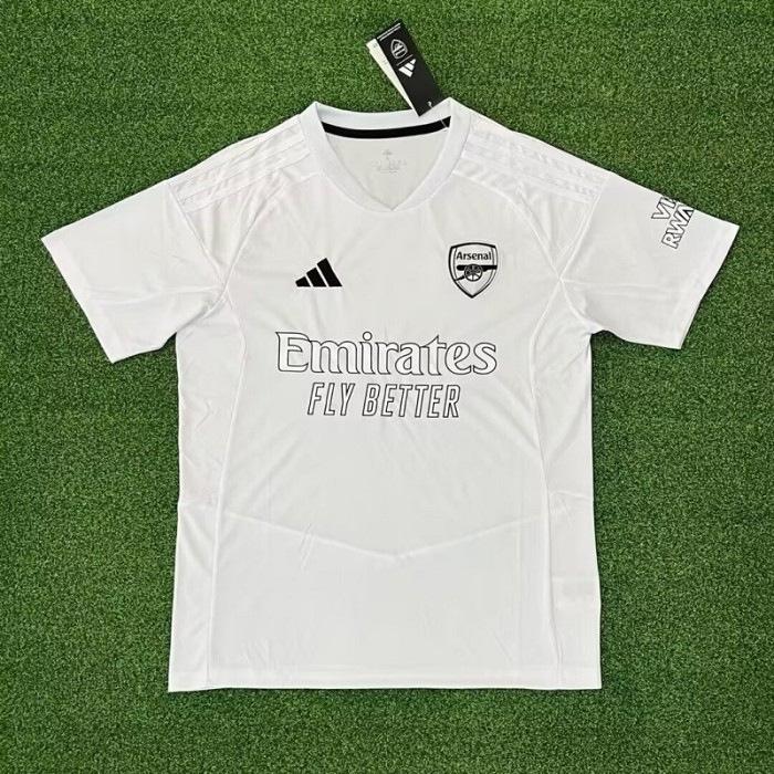 25/26 Arsenal white football Jersey