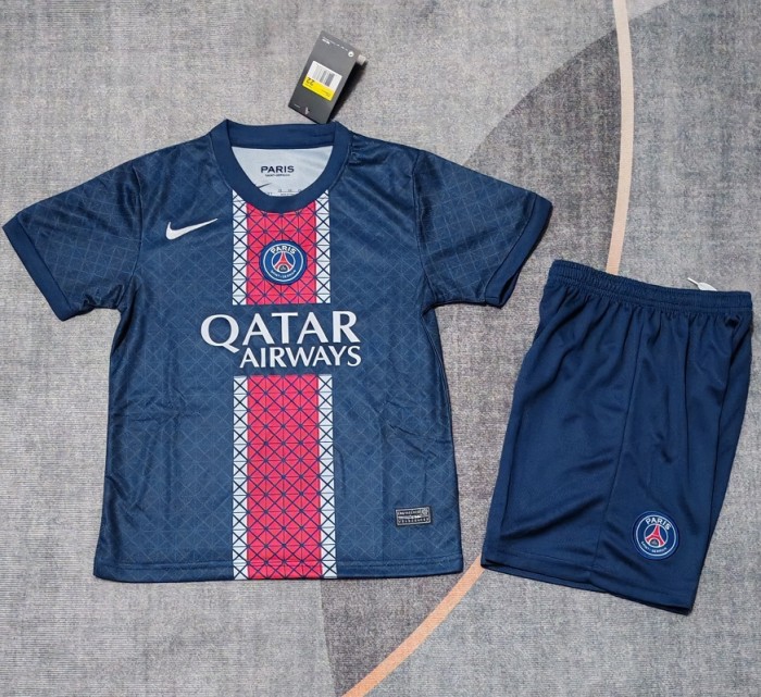 25/26 PSG Paris home kids kit