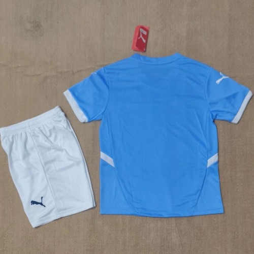 25/26 Manchester City home kids kit