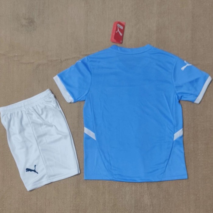 25/26 Manchester City home kids kit