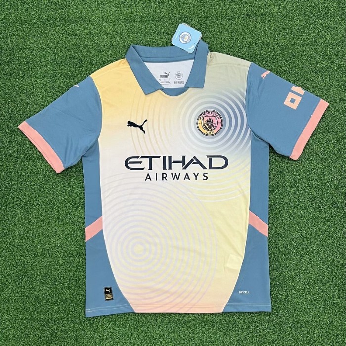24/25 Manchester City fourth football jersey