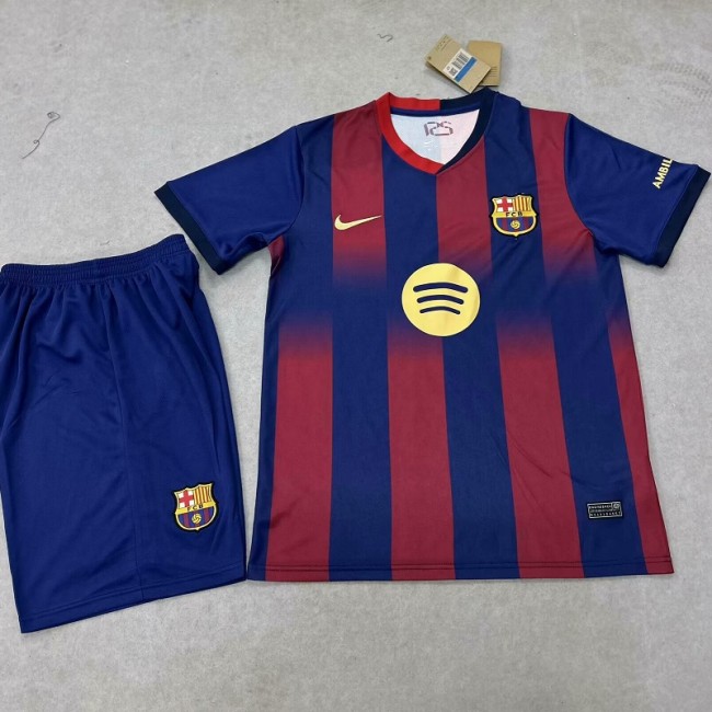 25/26 Barcelona home Adult Set