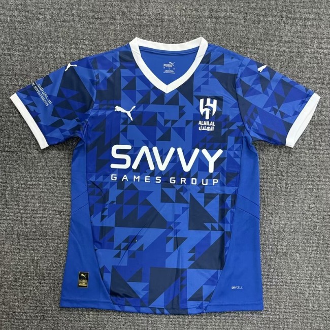 24/25 Al Hilal Saudi home football jersey