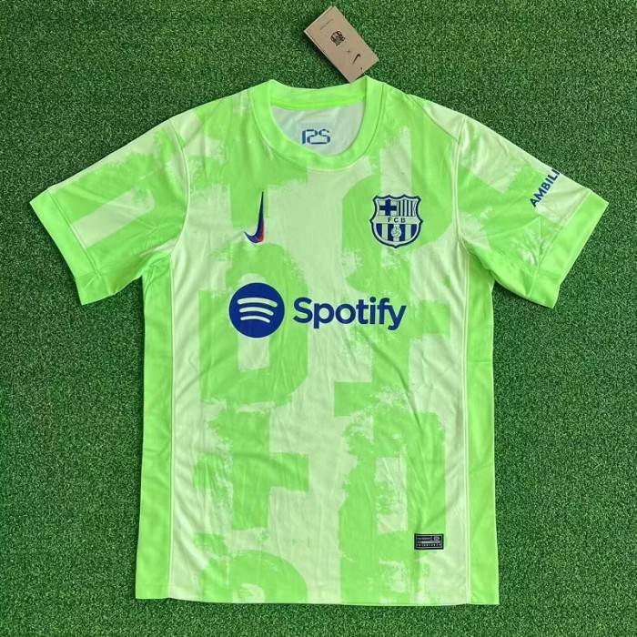 24/25 Barcelona third football Jersey