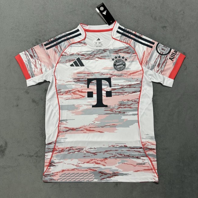 25/26 bayern munich away football jersey