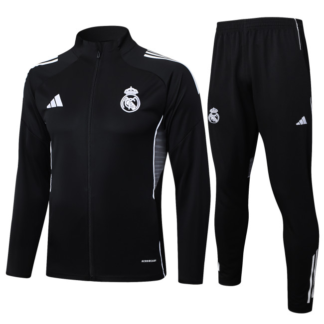 25/26 Real Madrid Royal black jacket
