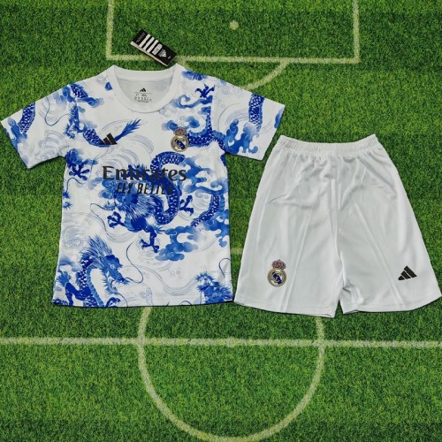 25/26 Real Madrid Qing dragon kids kit