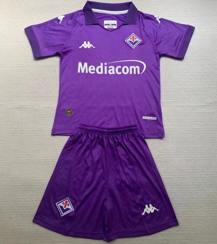 24/25 Fiorentina home kids kit