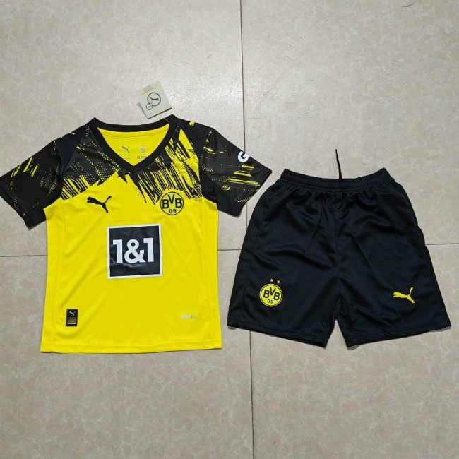 25/26 Borussia Dortmund home kids kit