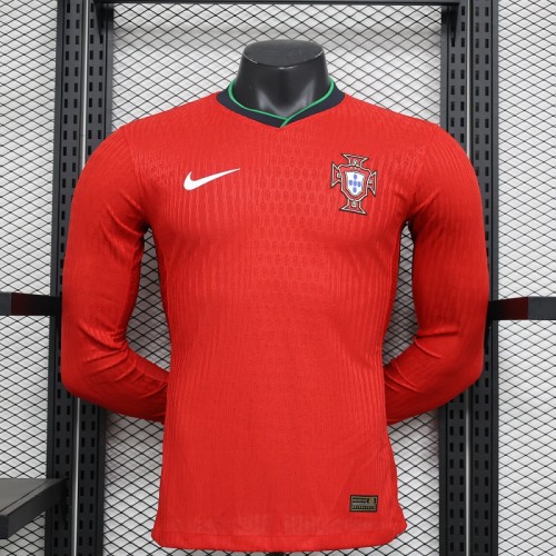 24/25 Portugal home Long sleeved Player Version