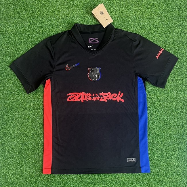 25/26 Barcelona Away Music Alliance Edition football Jersey