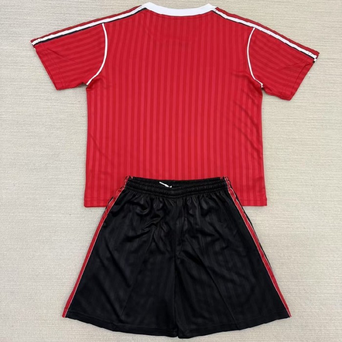 25/26 Manchester United retro kids kit