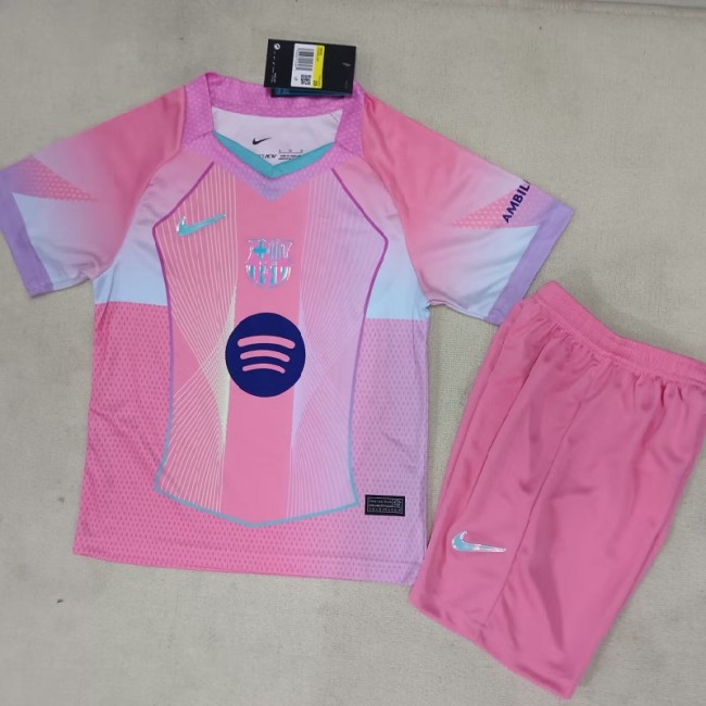 25/26 Barcelona third kids kit