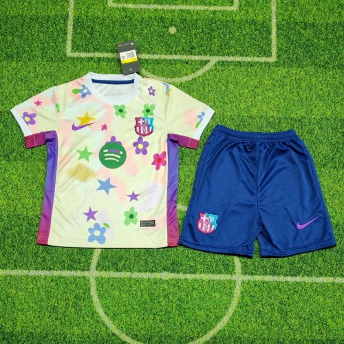 25/26 Barcelona kids kit cherry blossom