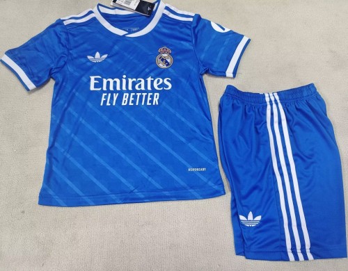 25/26 Real Madrid third kids kit