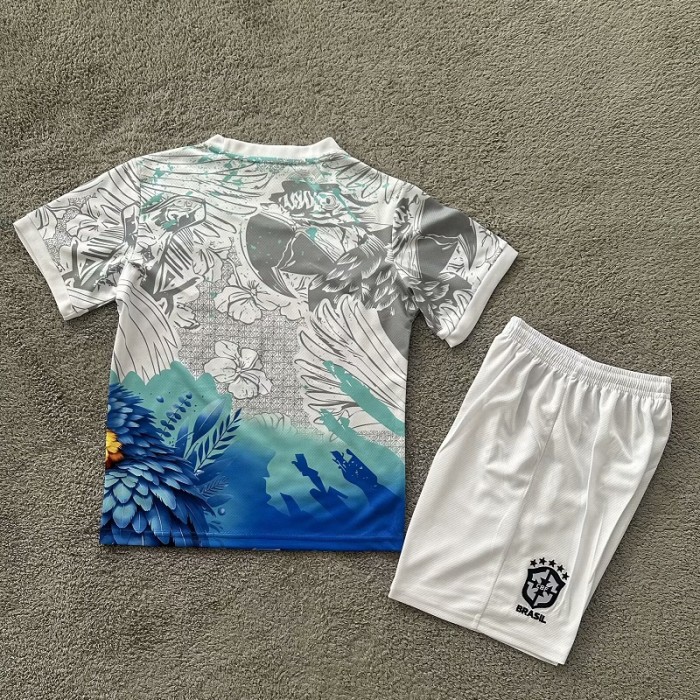 25/26 Brazil Parrot Special Edition kids kit