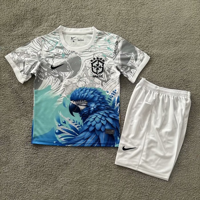 25/26 Brazil Parrot Special Edition kids kit