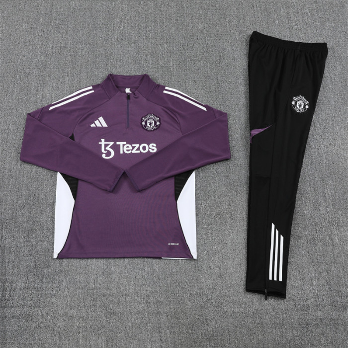 25/26 Manchester United Adult training suit purple