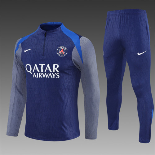 25/26 PSG kids training suit Blue