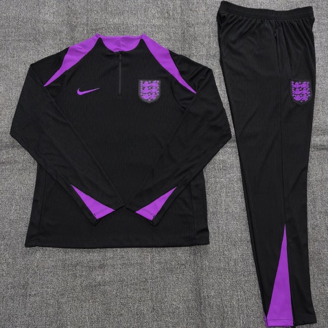 25/26 England kids training suit black