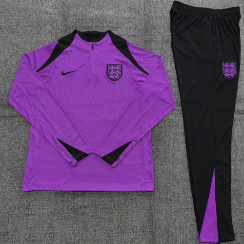 25/26 England training Adult suit purple