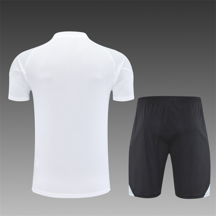 25/26 Real Madrid kids Short sleeve training suit white