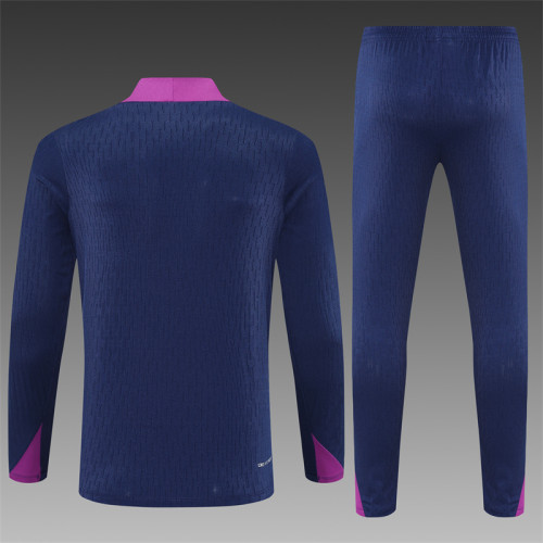 25/26 Barcelona kids training suit royal blue