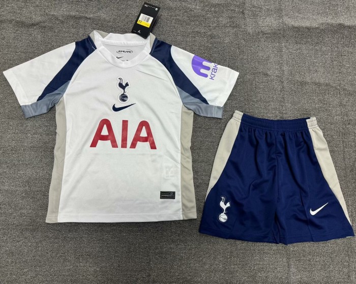 25/26 Tottenham Hotspur home kids kit