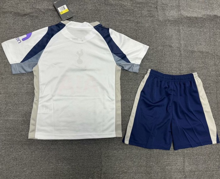 25/26 Tottenham Hotspur home kids kit