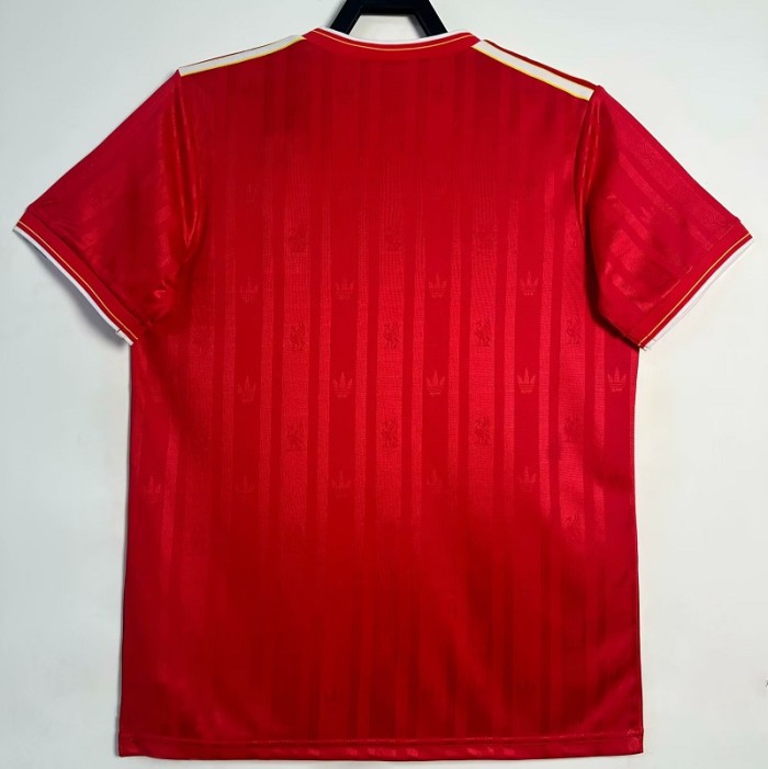 Retro 86/87 Liverpool home football Jersey