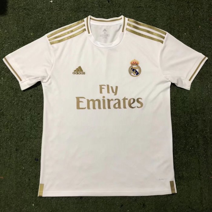 Retro 19/20 Real Madrid home football jsesey