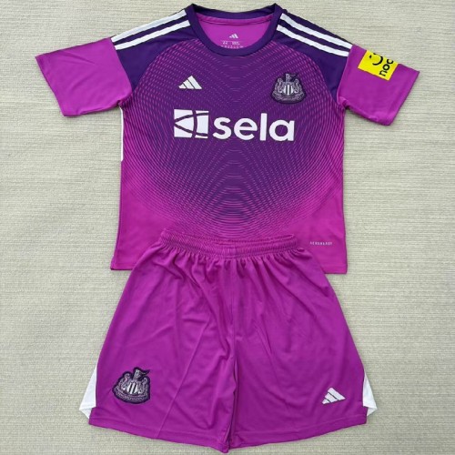 25/26 Newcastle United Purple goalkeeper  Adult Set