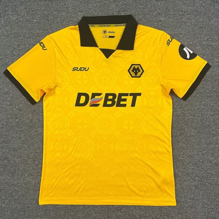 25/26 Wolverhampton Wanderers home football Jersey