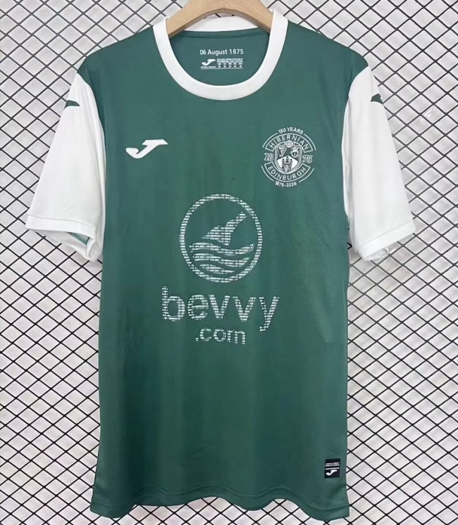 25/26 Hibernian football jersey