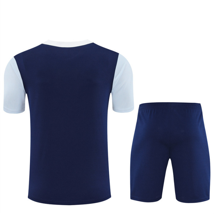 25/26 Tottenham Hotspur kids Short sleeve training suit blue