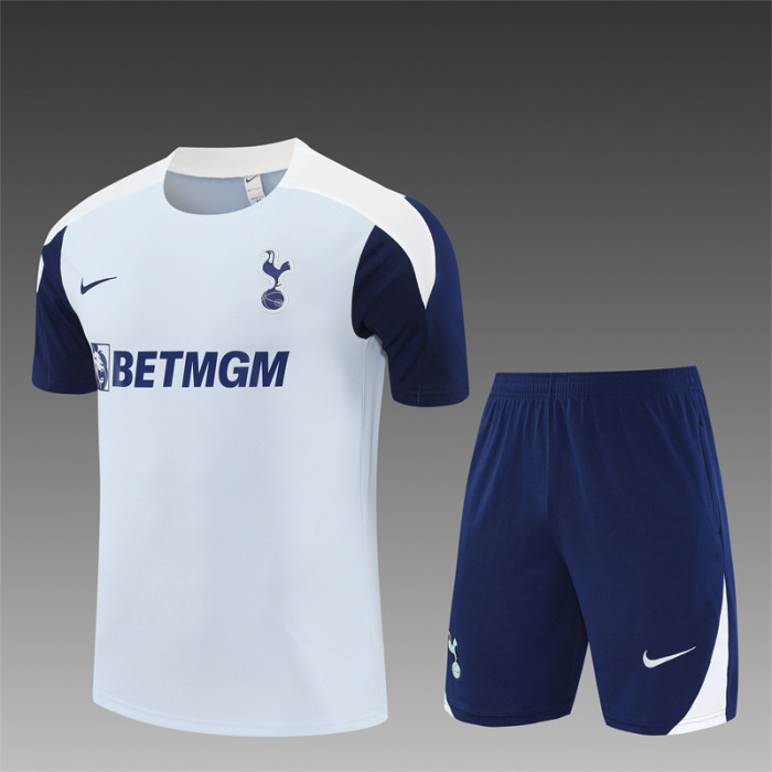 25/26 Tottenham Hotspur Short sleeve  Adult training suit grey