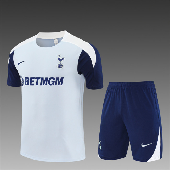 25/26 Tottenham Hotspur Short sleeve Adult training suit grey