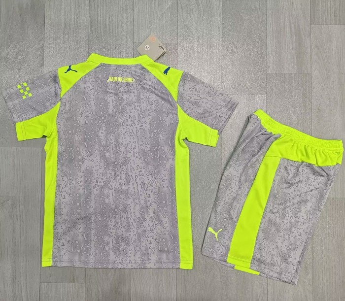 25/26 Manchester City third kids kit