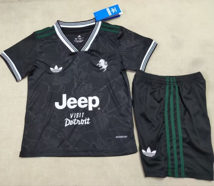 25/26 Juventus third kids kit