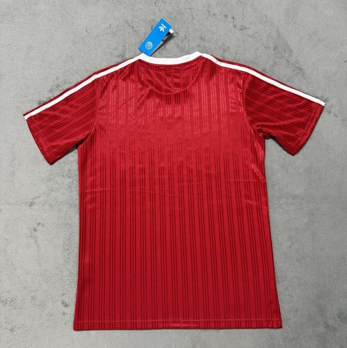 25/26 Retro clover football Jersey red