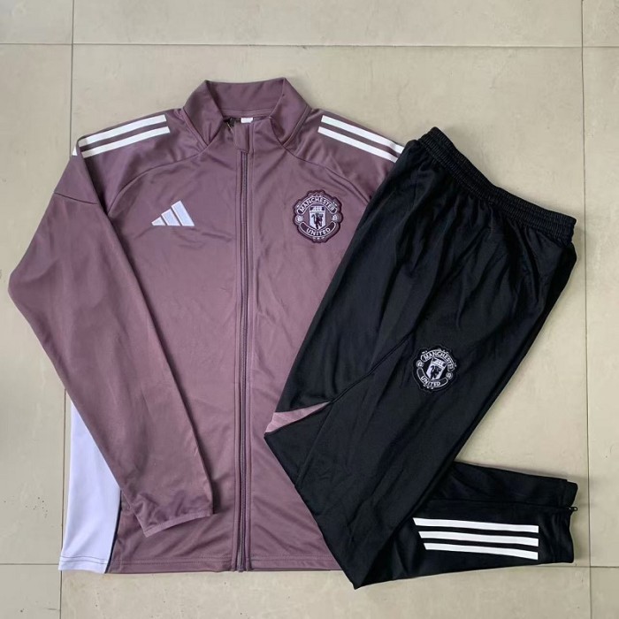 25/26 Manchester United kids jacket purple