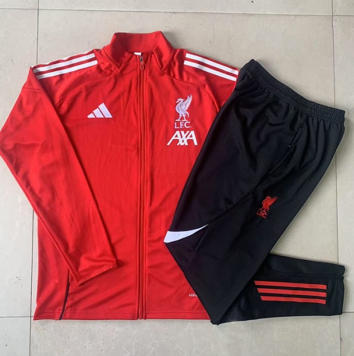 25/26 Liverpool Retro kids jacket red